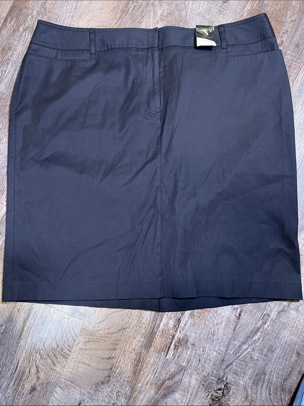 Venezia Black Pencil Skirt